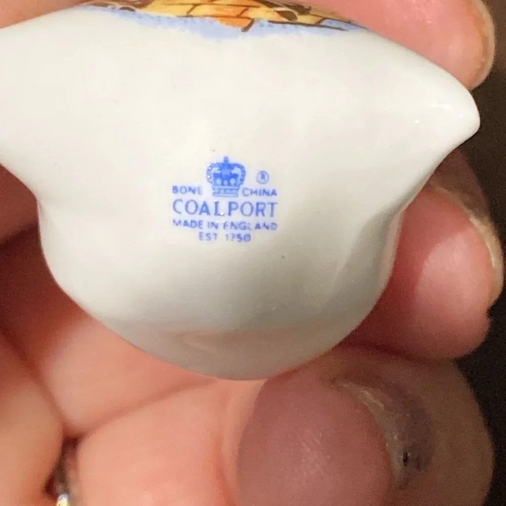 Coalport Santa Christmas Sack Ornament